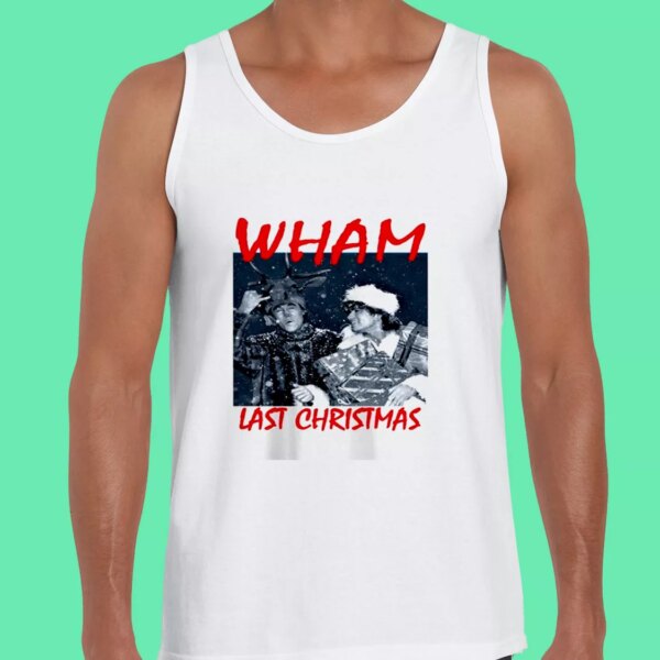 Wham Last Christmas Gym Christmas Tank Top