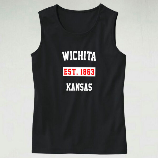 Wichita Est 1863 Kansas Tank Top