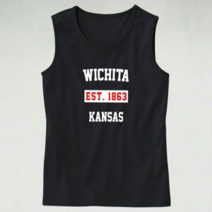 Wichita Est 1863 Kansas Tank Top 4