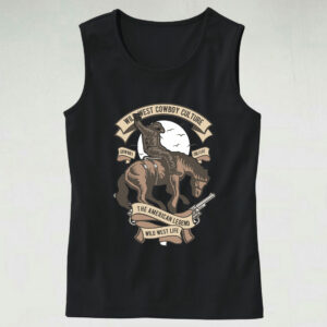 Wild West Cowboy Culture Graphic Tank Top