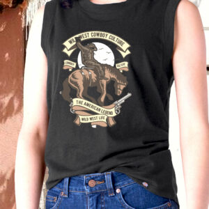 Wild West Cowboy Culture Graphic Tank Top