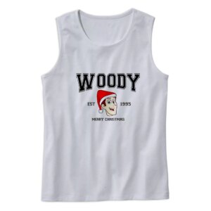 Woody Mery Christmas Gym Christmas Tank Top