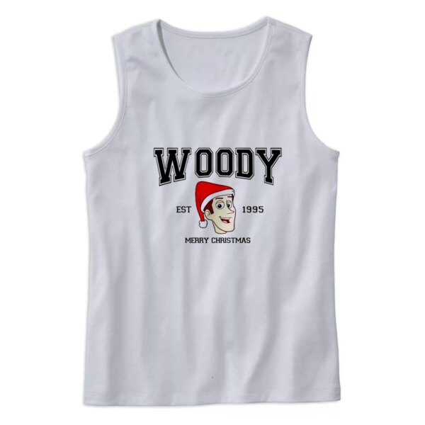 Woody Mery Christmas Gym Christmas Tank Top