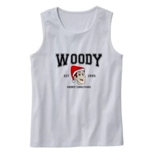 Woody Mery Christmas Gym Christmas Tank Top 4