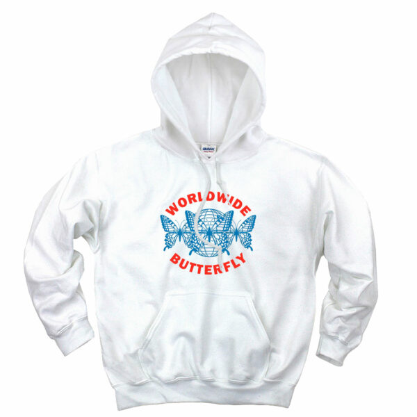 Worldwide Butterfly Aesthetic Graphic Hoodie