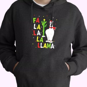 Xmas Falala Alpaca Funny Ugly Hoodie Xmas Outfits