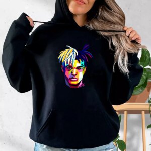 Xxxtentacion 90s Long Sleeve Style Classic Hoodie Streetwear