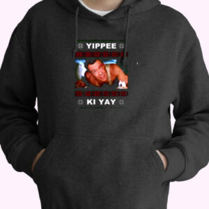 Yippe Ki Yay Xmas Ugly Christmas Essential Hoodie