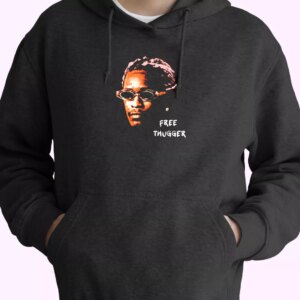 Young Thug Free Thugger Fashionable Hoodie