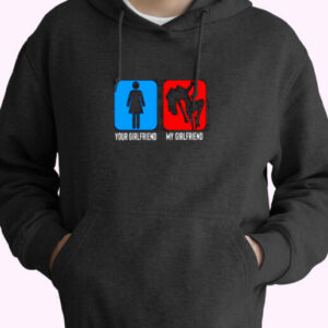 Your Girlfriend My Girlfriend Essential Hoodie