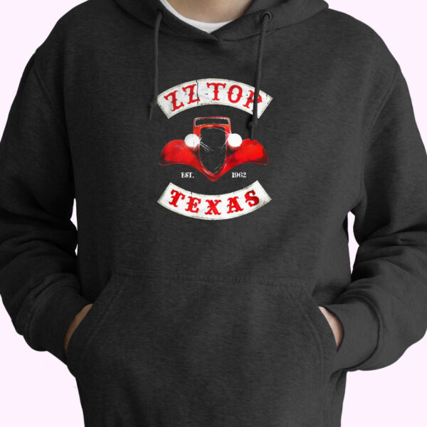 Zz Top Texas Rock Band Graphic Vintage Hoodie Design