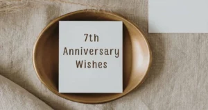 7 years of togetherness