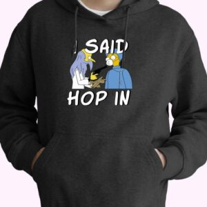 i said hop in the spruce moose mr burn the simpsons shirts 2 70s Basic Hoodie