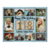 18th Birthday Photo Collage, Personalized 18th Birthday Gift Ideas, 18 Year Old Birthday Sign – Best Personalized Gifts For Everyone
