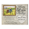 52nd Anniversary Gifts For Parents 52 Years Anniversary Gift, For All That You Have Been To Us Anniversary Photo Frame