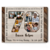 70th Birthday Gifts For Mom For Dad, 70th Birthday Photo Collage, Ideas For 70th Birthday Gift