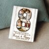 8 Year Anniversary Photo Collage Canvas Print, Personalized 8th Wedding Anniversary Gift – Best Personalized Gifts For Everyone