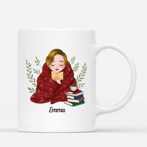 Accro Aux Livres – Cadeau Personnalise  Mug Pour Anniversaire