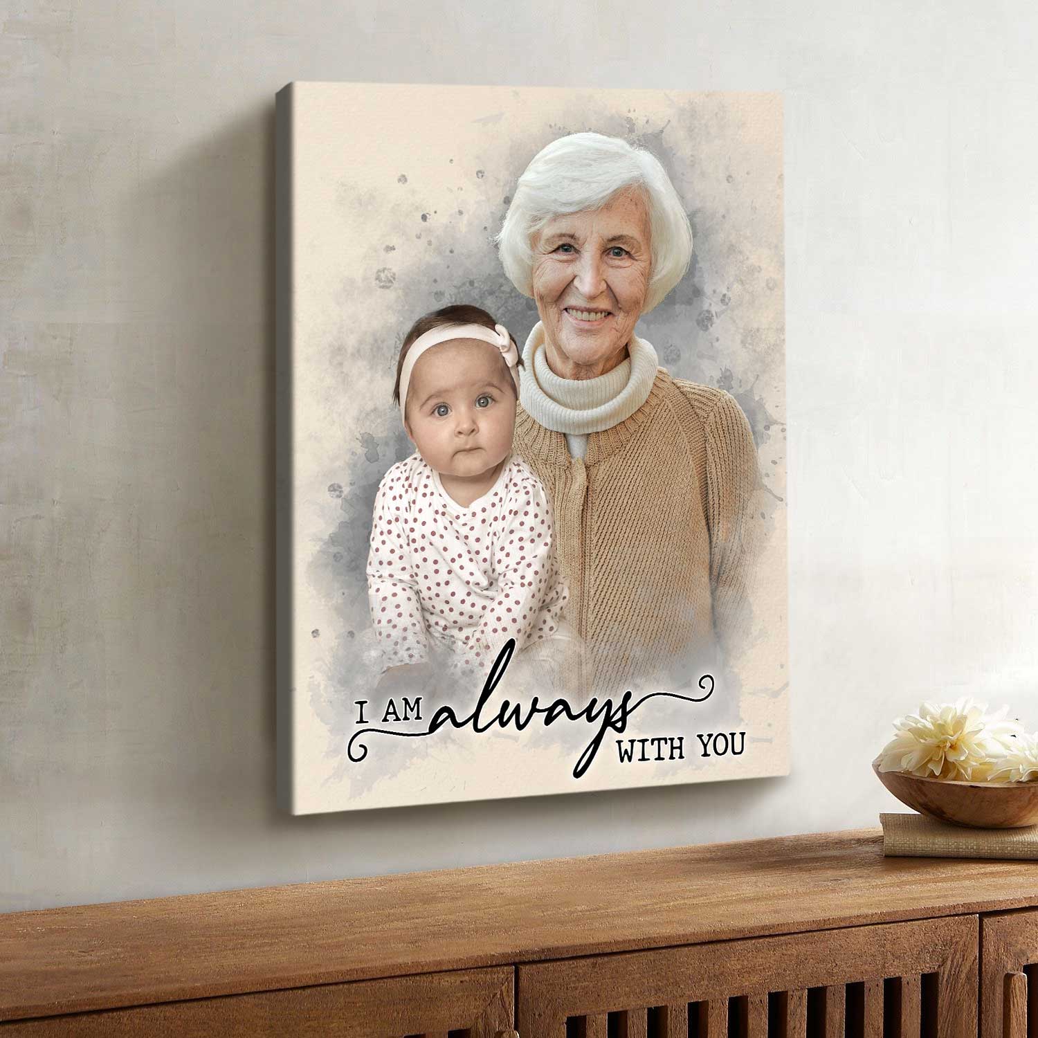 Add Loved One To Photo Custom Canvas, Loss Of Father-Mother Gift, Family Portrait From Photos, Memorial Gift For Dad Mom - Best Personalized Gifts For Everyone Add Loved One To Photo Custom Canvas, Loss Of Father-Mother Gift, Family Portrait From Photos, Memorial Gift For Dad Mom - Best Personalized Gifts For Everyone