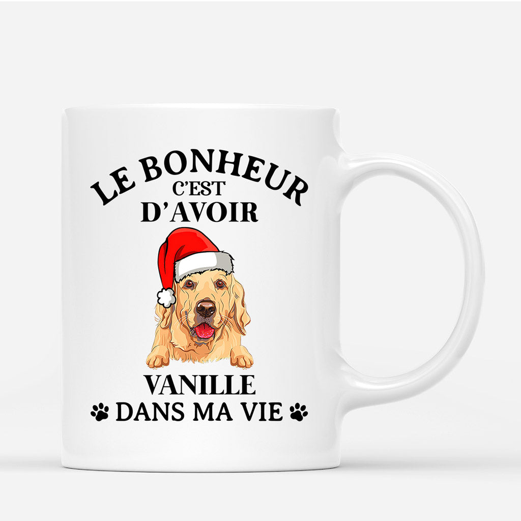 Avoir Mon Chien Dans Ma Vie - Cadeau Personnalise Mug pour Amoureux des Chiens Avoir Mon Chien Dans Ma Vie - Cadeau Personnalise Mug pour Amoureux des Chiens