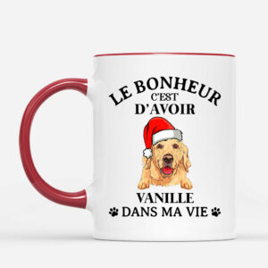 Avoir Mon Chien Dans Ma Vie – Cadeau Personnalise  Mug pour Amoureux des Chiens