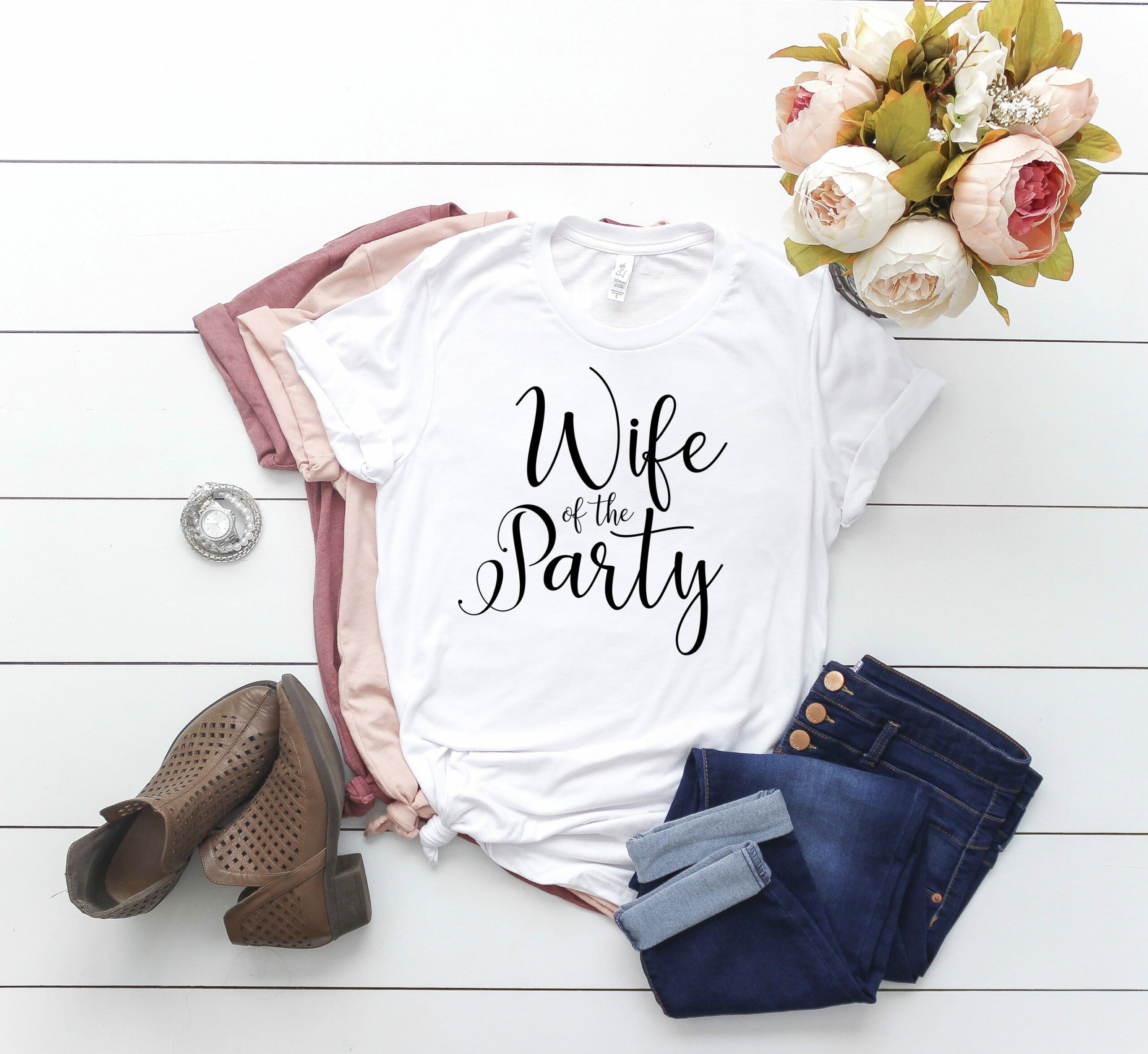 Bachelorette Party Shirts Wife of the Party and The Party Bachelorette Party Shirts Wife of the Party and The Party