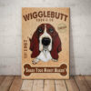 Basset Hound Cookie Company Canvas