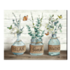 Bathroom Wall Decor, Flower Jars Wall Art, Relax Soak Unwind – Best Personalized Gifts For Everyone