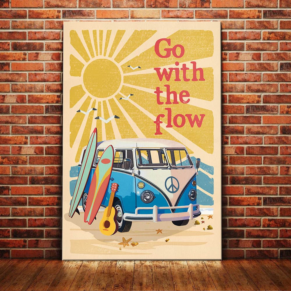 Beach Car Canvas Beach Car Canvas