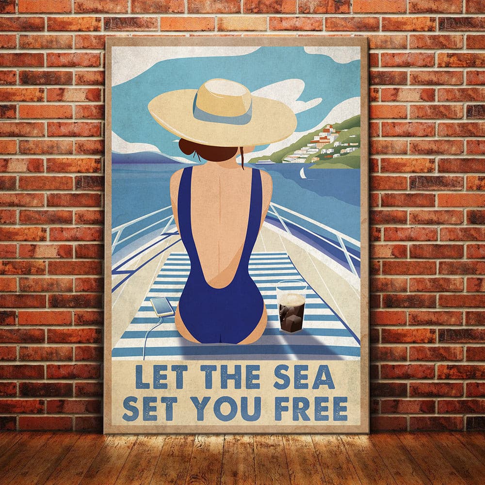 Beach Girl Canvas Beach Girl Canvas