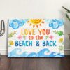 Beach Vintage Canvas