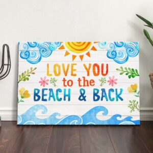 Beach Vintage Canvas