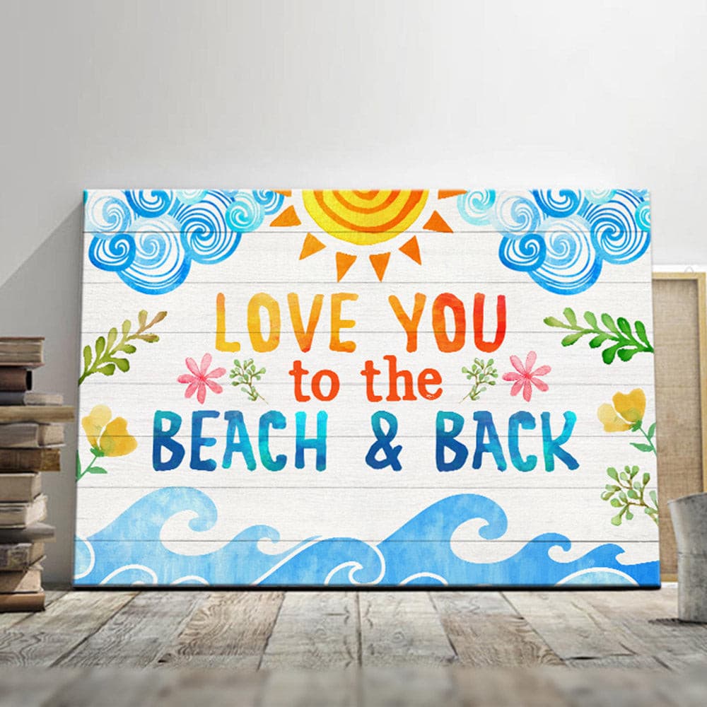Beach Vintage Canvas Beach Vintage Canvas