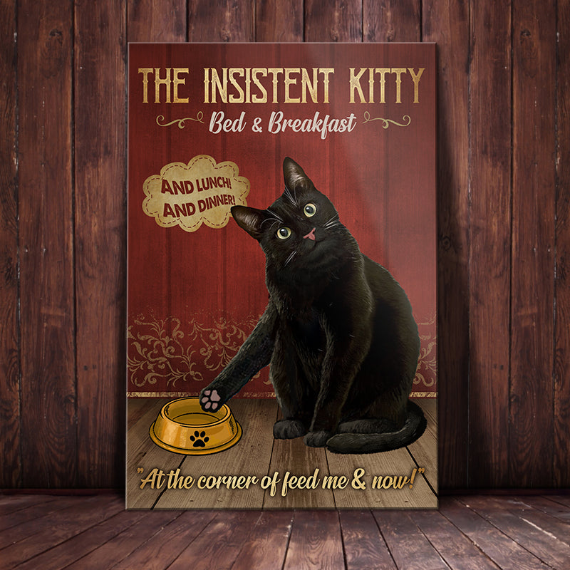 Black Cat Canvas Black Cat Canvas