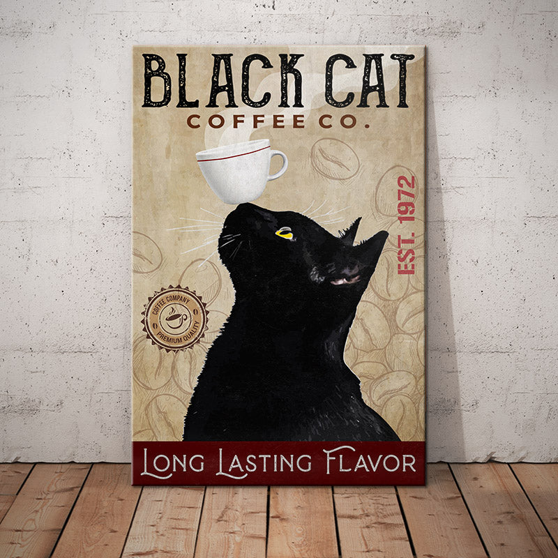 Black Cat Coffee Company Canvas Black Cat Coffee Company Canvas