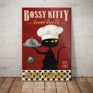 Black Cat Gourmet Food Company Canvas