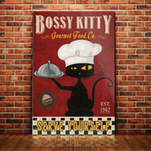 Black Cat Gourmet Food Company Canvas