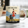 Black Poodle Dog Deco mug
