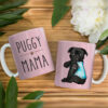 Black Pug Dog Mug