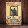 British Shorthair Cat Art Gallery Canvas