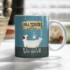 Bull Terrier Dog Bath Soap Company Mug