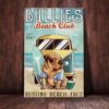 Bulldog Beach Club Canvas