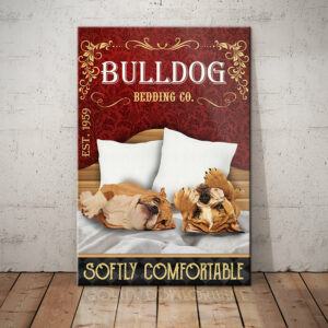 Bulldog Bedding Company Canvas