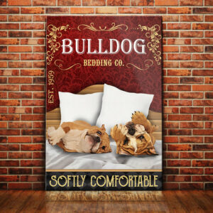 Bulldog Bedding Company Canvas