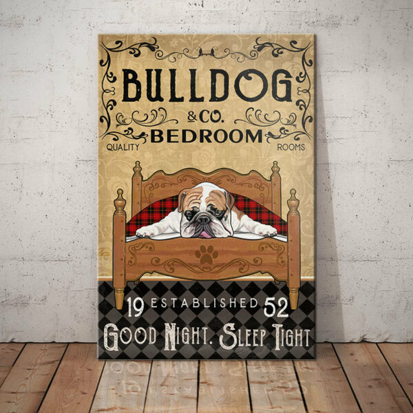 Bulldog Bedroom Company Canvas