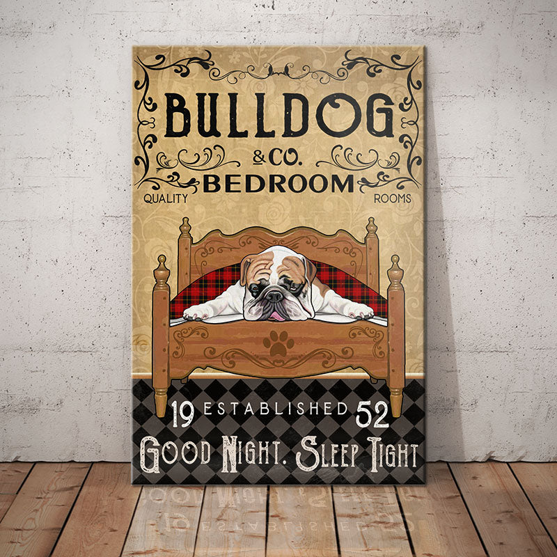 Bulldog Bedroom Company Canvas Bulldog Bedroom Company Canvas