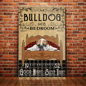 Bulldog Bedroom Company Canvas