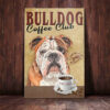 Bulldog Coffee Club Canvas
