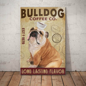 Bulldog Coffee Company Canvas