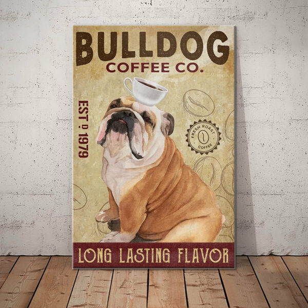 Bulldog Coffee Company Canvas